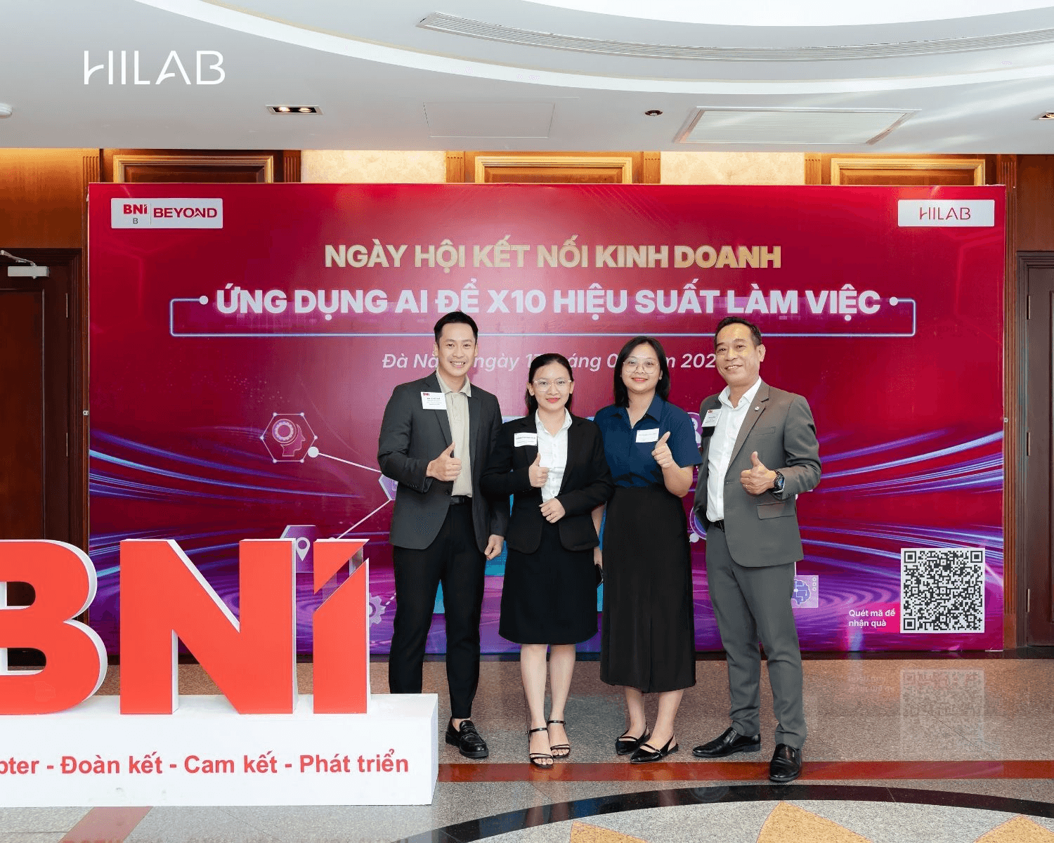 HiLab team at BNI event
