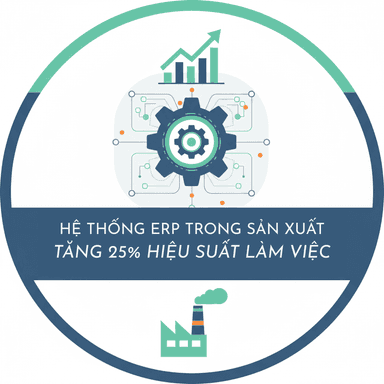 Hệ thống ERP trong sản xuất: Tăng 25% năng suất làm việc